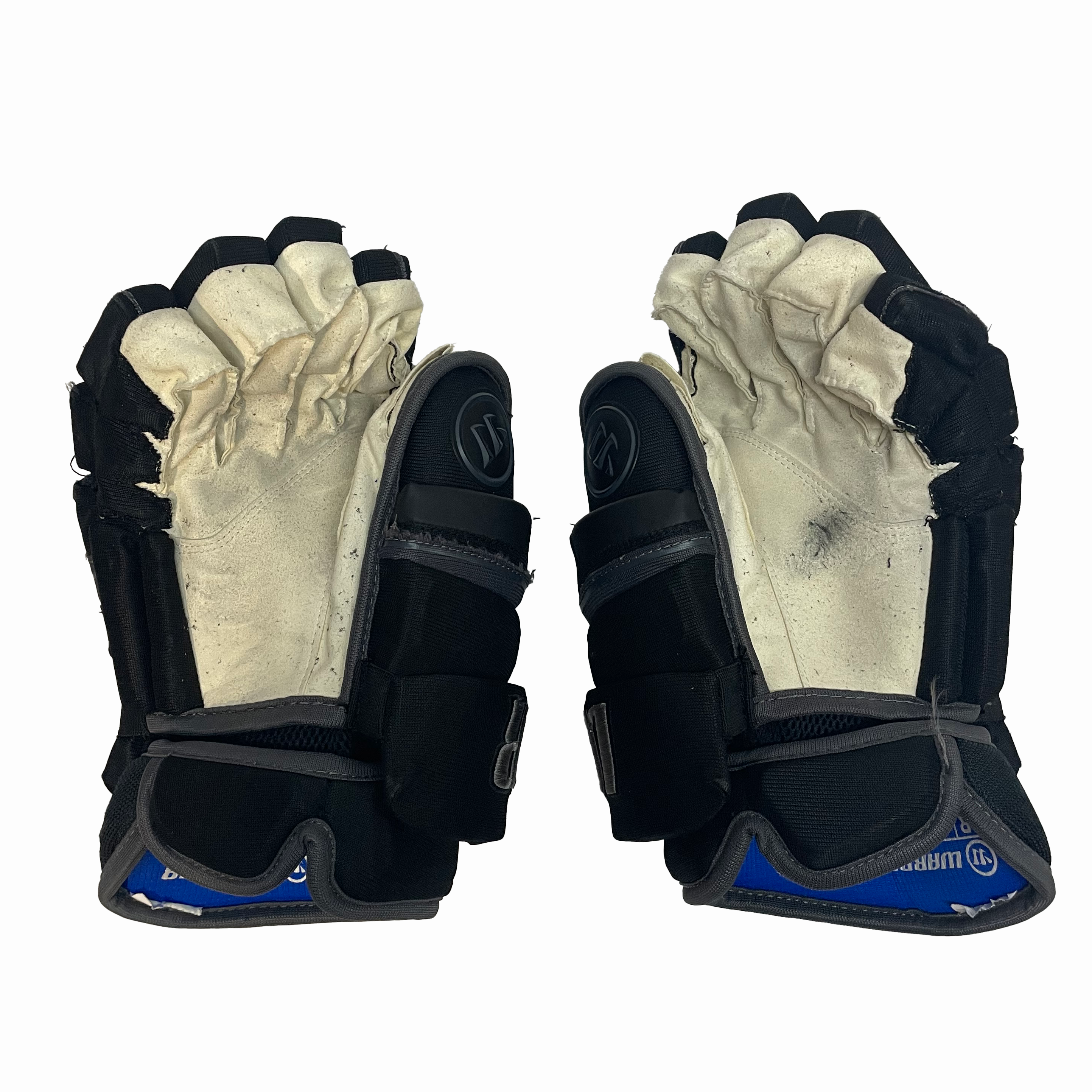 Warrior Covert - Gant ECHL Pro Stock d'occasion (noir/gris)